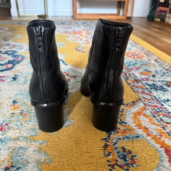 Rag & Bone Willow Leather Ankle Boot With Studs - New heels and soles - Picture 8 of 10